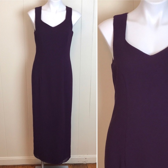 Vintage Dresses & Skirts - Vintage 80s/90s Sexy Grunge Sheath Party Dress